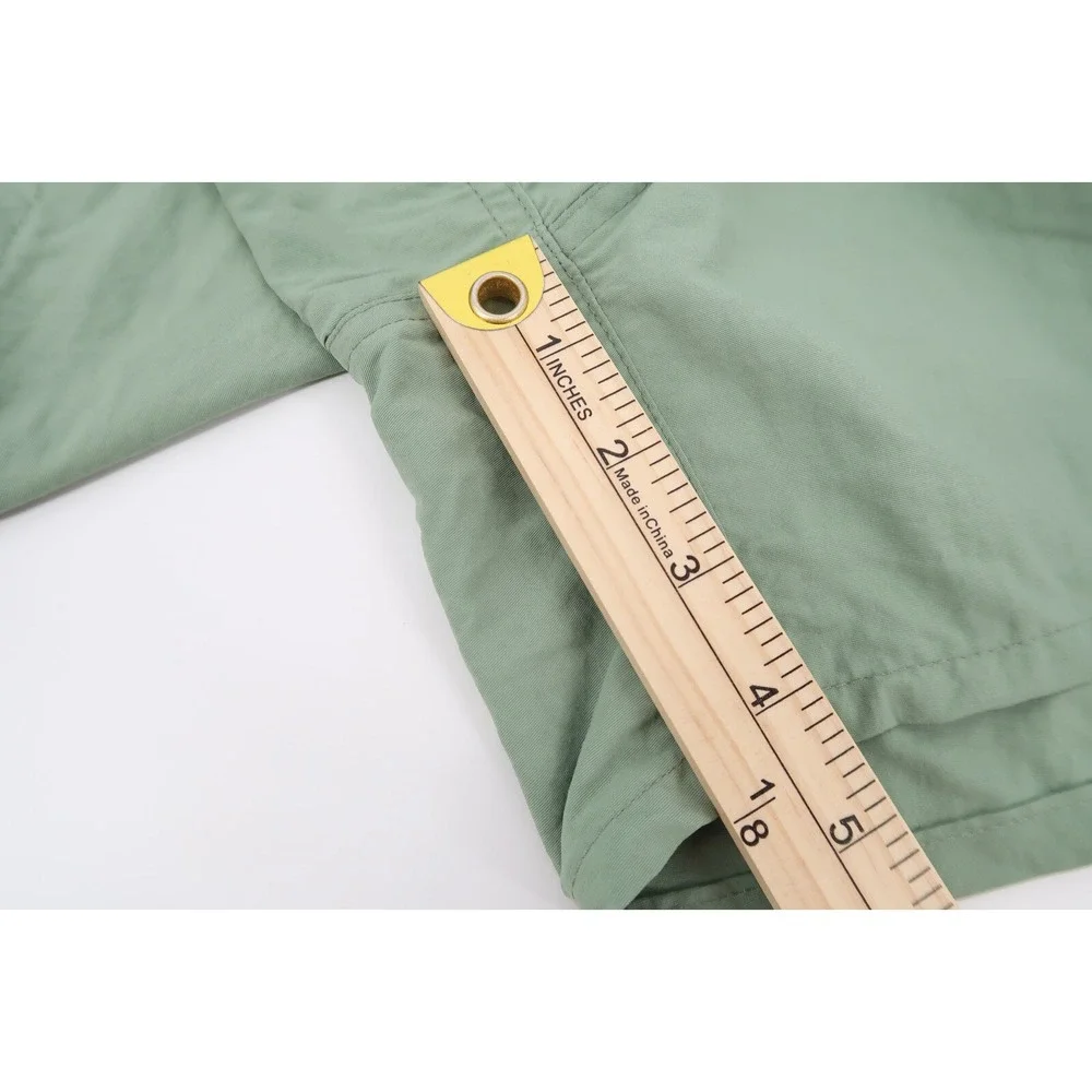 Patagonia‎ Netplus Mens XL Baggies Swim Shorts Green Solid Unlined Swim Trunks